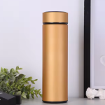 LED Temperature Display Stainless Steel Water Bottle 500ml