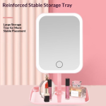 Rechargeable Rotating LED Makeup Mirror